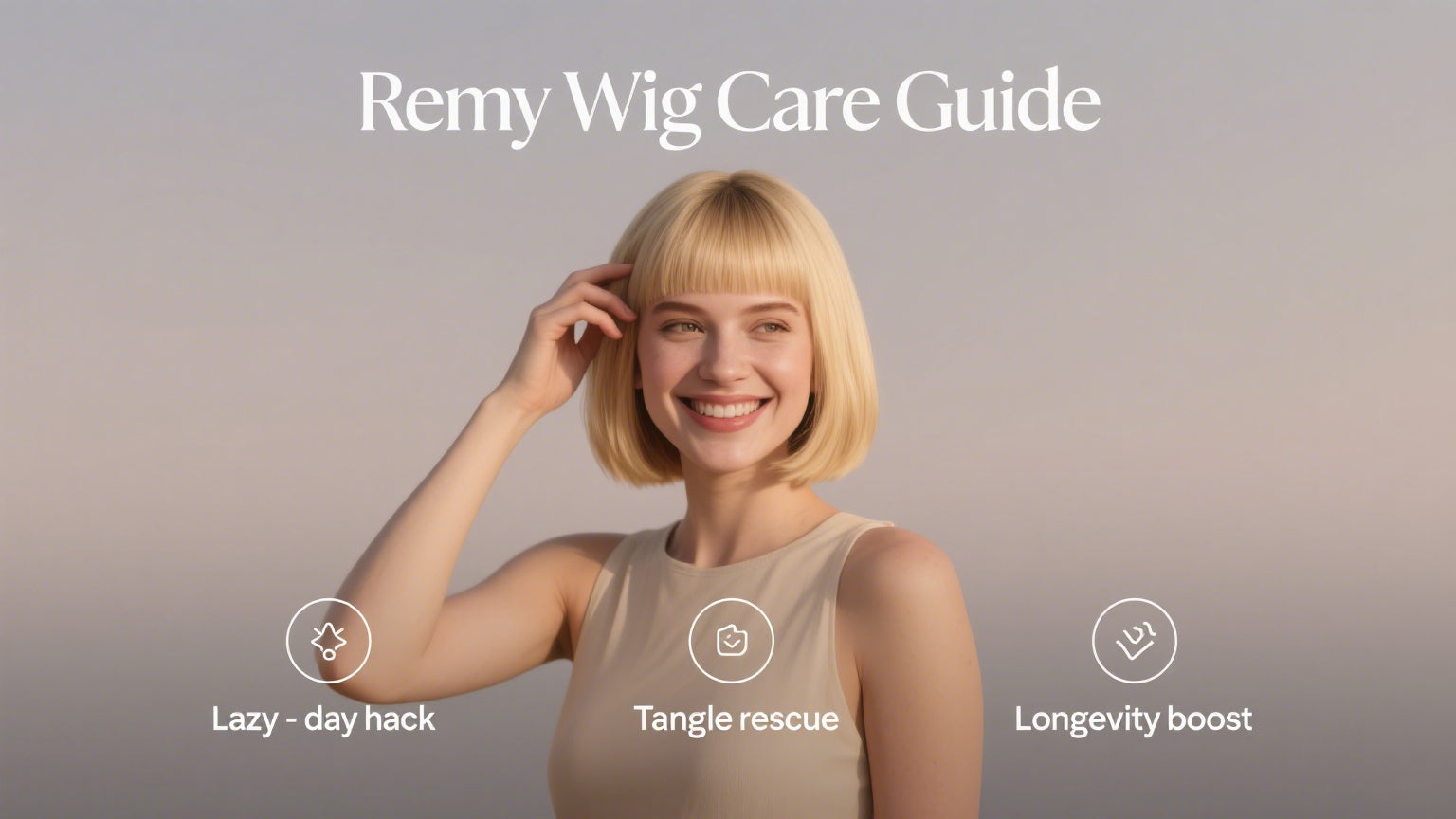 ✨ Can Your Remy Hair Wig "Reverse Aging"? Wedoo Wigs Expert Care Guide!