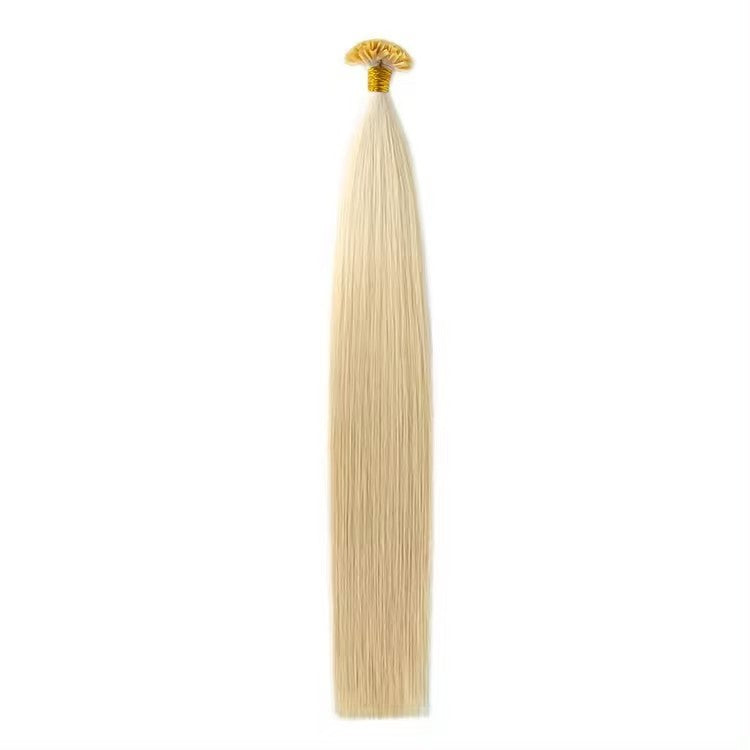 Remy Human Hair Pure Light Straight Tip Hair Extensions (V Tip)