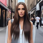 Wedoo Straight Middle Remy Hair Wigs