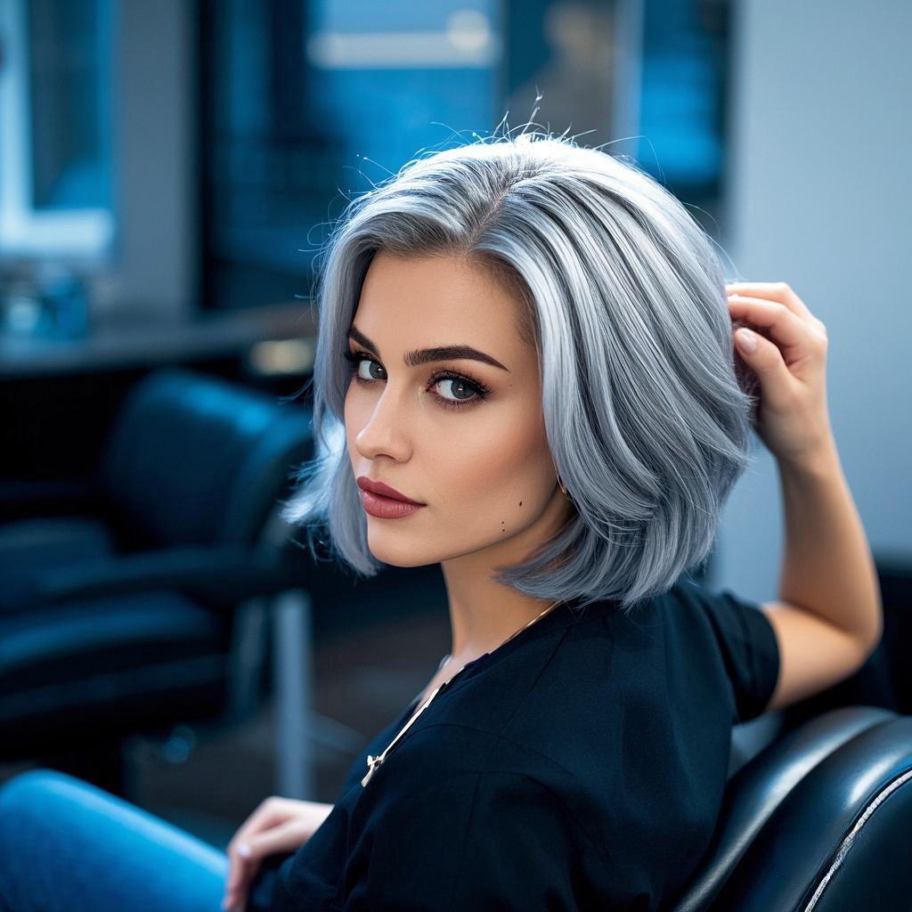 Wedoo Straight Short Remy Hair Wigs